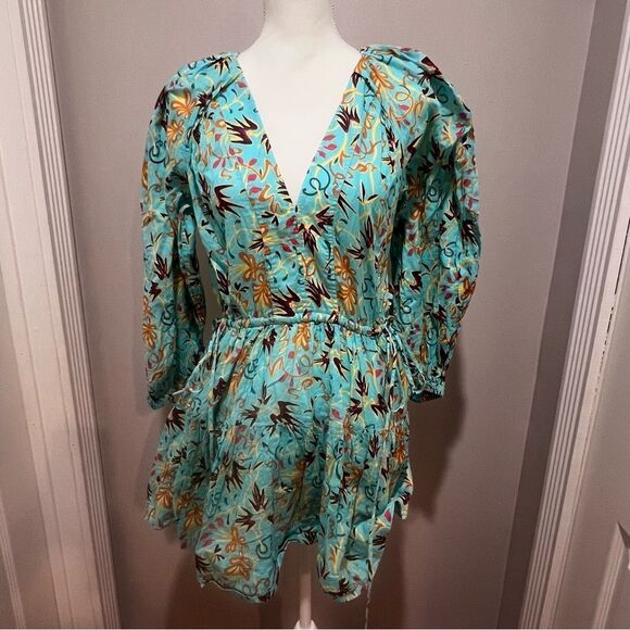 A.L.C. RTR Sally Cotton Mini dress with pockets women's size 6 - Picture 8 of 13